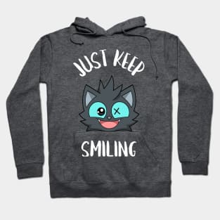 kittyswat X "Just Keep Smiling" Hoodie